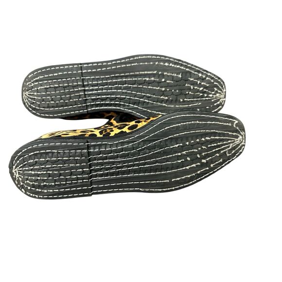 Drogheria Crivellini Square Toe Mary Jane flats in a leopard print EU 40, US 9.5 - Picture 9 of 10